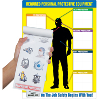 Tableau PPE-ID et livret d'&eacute;tiquettes Sidevic Inc.