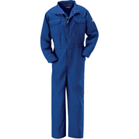 Flame-Resistant Premium Coveralls, Size 38, Royal Blue, 5.1 cal/cm² Sidevic Inc.