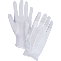 Gants pour serveur/parade, Coton, Poignet &agrave; ourlet, Petit Sidevic Inc.