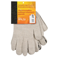Gants tricot&eacute;s de poids lourd, Poly/coton, Un c&ocirc;t&eacute;, Calibre 7, Grand Sidevic Inc.
