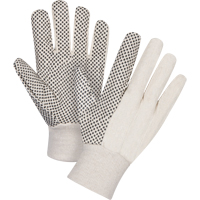 Gants en toile de coton &agrave; pois sur la paume, 8 oz, Petit Sidevic Inc.