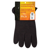 Gants de jersey, Grand, Brun, Molleton rouge, &agrave; enfiler Sidevic Inc.