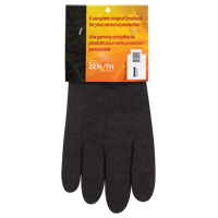 Gants de jersey, Grand, Brun, Non doubl&eacute;, Poignet en tricot Sidevic Inc.