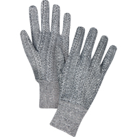 Gants de jersey, Grand, Poivre et sel, Non doubl&eacute;, Poignet en tricot Sidevic Inc.