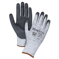 Gants &eacute;lastiques sans coutures r&eacute;sistants &agrave; la coupe, Taille Grand/9, Calibre 13, Rev&ecirc;tement Polyur&eacute;thane, Enveloppe en PEHP, ANSI/ISEA 105 niveau 4/EN 388 niveau 5 Sidevic Inc.