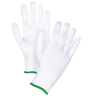 Gants tricot&eacute;s sans couture, Polyester, Calibre 10, Moyen Sidevic Inc.
