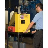Sure-Grip&reg; EX Mini Flammable Safety Cabinet, 2 Gal., 1 Door, 17" W x 22" H x 8" D Sidevic Inc.
