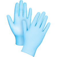 Tactile Medical-Grade Disposable Gloves, Small, Nitrile/Vinyl, 4.5-mil, Powder-Free, Blue, Class 2 Sidevic Inc.