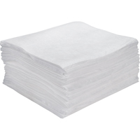 Premium Meltblown Sorbent Pads, Oil Only, 15" x 18", 15 gal. Absorbancy Sidevic Inc.