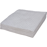 Feuilles absorbantes li&eacute;es de premi&egrave;re qualit&eacute;, Huile seulement, 15" x 17", 8 gal. d'absorption Sidevic Inc.
