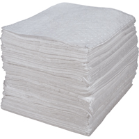 Feuilles absorbantes li&eacute;es de premi&egrave;re qualit&eacute;, Huile seulement, 15" x 17", 30 gal. d'absorption Sidevic Inc.