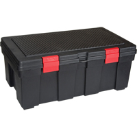 Water Resistant Storage Container, 33" W x 19" D x 13" H, Black Sidevic Inc.