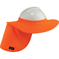 Rebords pour casques de s&eacute;curit&eacute; 6660 Chill-Its, Orange haute visibilit&eacute; Sidevic Inc.
