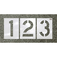 Pochoirs pour parc de stationnement, Pictogramme, 12" x 9" Sidevic Inc.