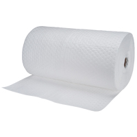 Rouleaux absorbants en fibres fines de calibre industriel, Poids moyen, 150' lo x 30" la, Absorption 50 gal. Sidevic Inc.