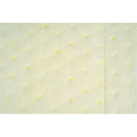 Feuilles absorbantes lamin&eacute;es (SMS) de premi&egrave;re qualit&eacute;, Mati&egrave;res dangereuses, 15" x 17", 30 gal. d'absorption Sidevic Inc.