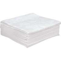 Feuilles absorbantes antistatiques de premi&egrave;re qualit&eacute;, Huile seulement, 30" x 30", 55 gal. d'absorption Sidevic Inc.