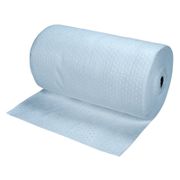 Rouleaux absorbants li&eacute;s bleus de premi&egrave;re qualit&eacute;, Poids moyen, 150' lo x 30" la, Absorption 40 gal. Sidevic Inc.