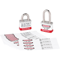Zenex Thermoplastic Photo Padlock Identification Labels Sidevic Inc.