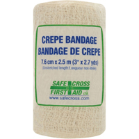 Bandage de cr&ecirc;pe en rouleau, 97-1/5" lo x 3" la, Classe 1 Sidevic Inc.