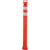 Poteaux d&eacute;lin&eacute;ateurs Ez-Grab, 42" h, Orange Sidevic Inc.