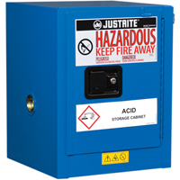 ChemCor&reg; Lined Hazardous Material Countertop Safety Cabinets, 4 gal., 17" x 22" x 17" Sidevic Inc.