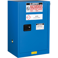 ChemCor&reg; Lined Hazardous Material Compac Safety Cabinets, 12 gal., 23.25" x 35" x 18" Sidevic Inc.