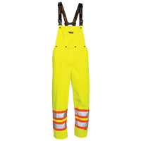 Professional&reg; Journeyman&reg; 300D Pants, Polyester, Small, High Visibility Lime-Yellow Sidevic Inc.