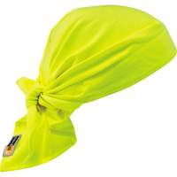 Chill-Its&reg; 6710FR FR Cooling Triangle Hat, High Visibility Lime-Yellow Sidevic Inc.