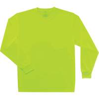 Chandail &agrave; manches longues non certifi&eacute; GloWear 8091, Polyester, Petit, Jaune lime haute visibilit&eacute; Sidevic Inc.