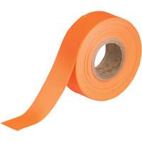 Ruban pour signalisation, 1,188" la x 150' lo, Orange fluorescent Sidevic Inc.