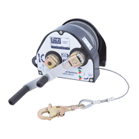 Self-Retracting Lifelines with Retrieval Winches