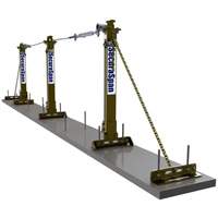SecuraSpan Loop Rebar Horizontal Lifeline System Sidevic Inc.