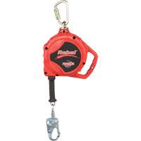 Rebel Self Retracting Lifeline, 33', Stainless Steel, Swivel Sidevic Inc.