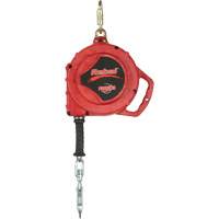 Rebel Self Retracting Lifeline, 50', Stainless Steel, Swivel Sidevic Inc.