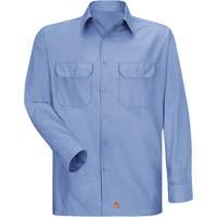 Long Sleeve Ripstop Shirt, Men's, 3X-Large, Blue Sidevic Inc.