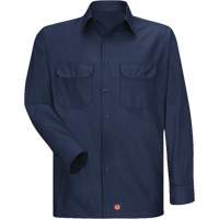 Long Sleeve Ripstop Shirt, Men's, 3X-Large, Navy Blue Sidevic Inc.