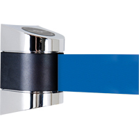Unit&eacute;s murales Tensabarrier, Plastique, Fixation par vis, 15', Ruban Bleu Sidevic Inc.