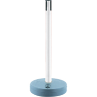Tensabarrier ext&eacute;rieur - poteaux r&eacute;cepteurs, Hauteur de 37", Blanc Sidevic Inc.