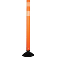 Impact Resistant Delineator, 48" H, Orange Sidevic Inc.