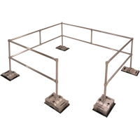 RoofGuard Classic System - Packaged Kits, Aluminum, 72" W x 216" L x 42" H Sidevic Inc.