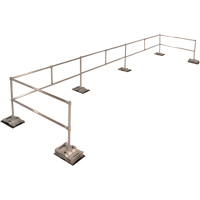 RoofGuard Classic System - Packaged Kits, Aluminum, 72" W x 324" L x 42" H Sidevic Inc.
