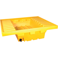 Ultra-Rack Sump&reg;, 51.5" L x 51.5" W x 12" H, 66 US gal. Capacity Sidevic Inc.