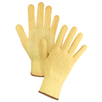 Gants tricot&eacute;s sans couture, Taille Grand/9, Calibre 7, Enveloppe en Kevlar, ASTM ANSI niveau A2/EN 388 niveau 3 Sidevic Inc.