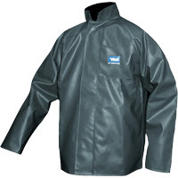 Manteau de pluie Journeyman r&eacute;sistant aux produits chimiques, Polyester, Petit, Vert Sidevic Inc.