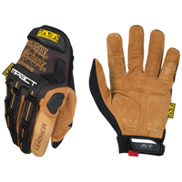 M-Pact&reg; Gloves, Small, Grain Leather Palm, Hook & Loop Cuff Sidevic Inc.