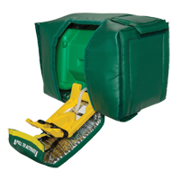 Douche oculaire portative, eau ti&egrave;de, Aliment&eacute; par gravit&eacute;, Capacit&eacute; 9 gal., Conformit&eacute; ANSI Z358.1 Sidevic Inc.