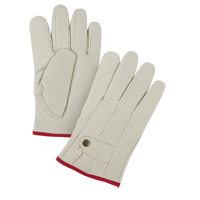 Premium Ropers Gloves, Small, Grain Cowhide Palm Sidevic Inc.