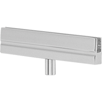 Support d'enseigne pour poteau portable, Chrome poli Sidevic Inc.