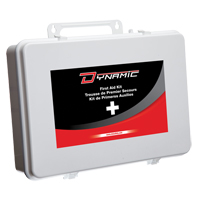 Trousse de premiers soins pour autobus scolaire Dynamic, Dispositif m&eacute;dical Classe 1, 36 unit&eacute;s/Boîte en m&eacute;tal Sidevic Inc.